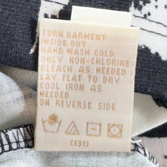 JONATHAN MARTIN Women's Black & White Abstract Polyester Stretch Plus Size 20 - Picture 9 of 11